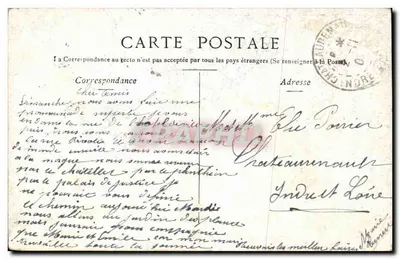 Paryż — Most Arcole i Hôtel-de-Ville — wydawca nieznany, nr serii nieczytelny — Rewers