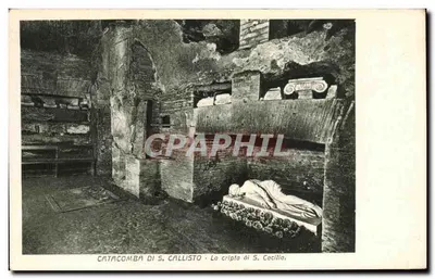 Katakomby św. Kalysta — Krypta św. Cecylii — Stowarzyszenie 'Amici delle Catacombe', Rzym
