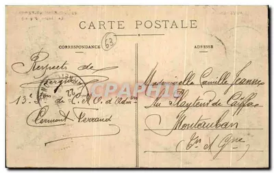 Clermont-Ferrand — Teatr (Fronton) — Auvergne, nr 696 — Rewers