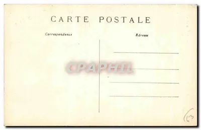Clermont-Ferrand (P.-de-D) — Abside da Catedral — L'Hirondelle, Paris, n°425 — Verso