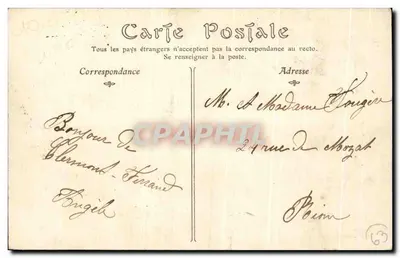 Clermont-Ferrand — O Jardim Blaise-Pascal — ND-PM — Verso