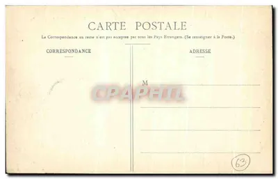 Clermont-Ferrand - Jardim Lecoq — editor Dumas Imprimeur — Verso
