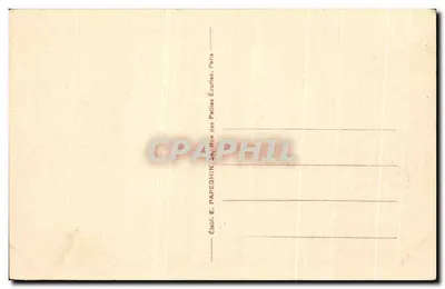 Versailles — Interior da Capela — A.P. n° II — Verso
