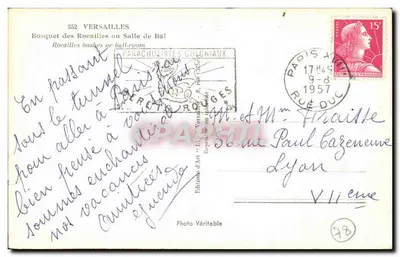 Bosquet des Rocailles — Sala de Baile — Éditions d'Art LYS — Reverso