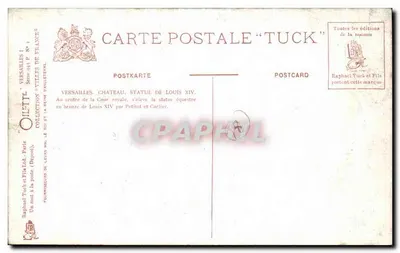 Castello di Versailles — Statua di Luigi XIV — Oïllette — Verso