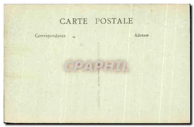 Parque de Versalles - El basamento de Latona y las Grandes Aguas — H. F. P. — n°12 — Reverso