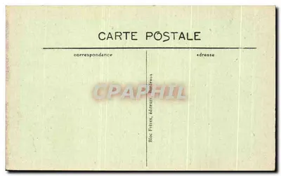 Um Canto da Cidade de Inverno — Aix-les-Bains (Savoie) — Bloc Frères, editores, Bordeaux — N° 529 — Verso