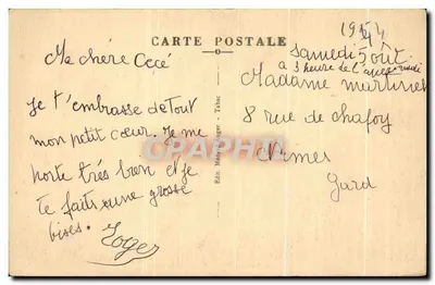 Puigcerda — O Lago — El Lago — Editor Métailler - Tabac, n°6 — Verso