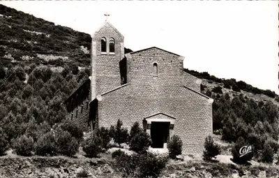 Bilhete postal antigo Mouzzer Du Kandar L Eglise