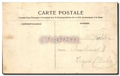 Versailles — O Bassin d'Apollon e o Tapis-Vert — editor H. NACOL — Verso
