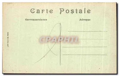 Versailles — Grand Trianon — Gabinete de Trabalho de Luís Felipe — LL. — N° 309 — Verso