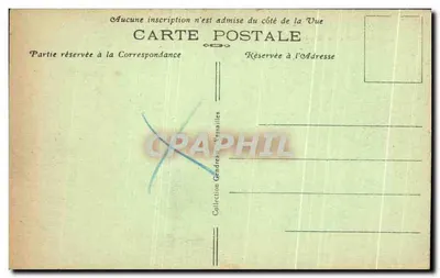 Park VERSAILLES — Tapis Vert i Duży Kanał — E.G. n°286 — Rewers
