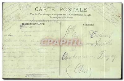 Versailles — Le Régulateur de Louis XIV — éditeur LL. n° 134 — Verso
