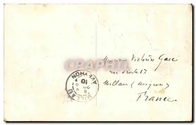 As ruínas de Messina — Panorama desde S. Gregorio — editor VAT, n° 0479 — Verso
