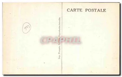 Jaskinia Padirac — Duży dach, schody i stalaktyczna woda spadkowa — n°66 — Rewers