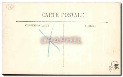 Cahors — Renaissancevenster in de rue des Boulevards — Speciale uitgave Euphrasie Imbert — Achterkant