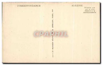 Rocamadour — Skalista wzniesienie i Rocamadour — LL — Rewers
