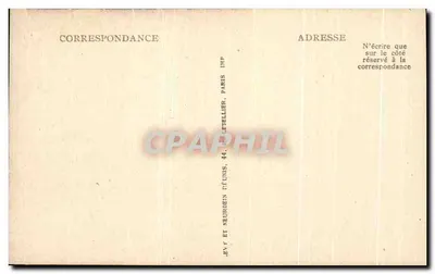 Rocamadour — Widok z Domu Marii — LL, n°37 — Rewers