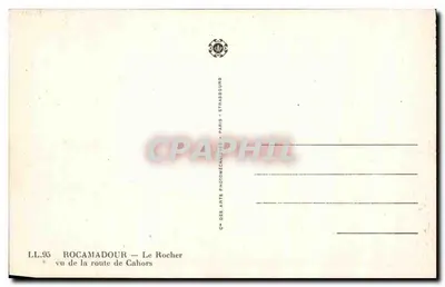 Rocamadour — Wzgórze — Hotel św. Marii — Rewers