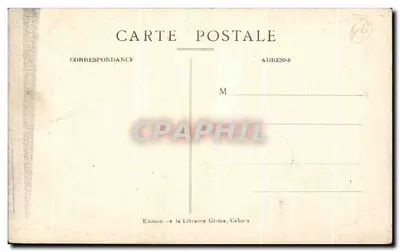 Cahors - Portal Norte da Catedral (século XII), restaurado pelo Estado entre 1908 e 1911 — Verso