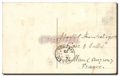 Messina - Ruïnes - Poort van Messina — L. Cagni, n° 51663 — Achterkant
