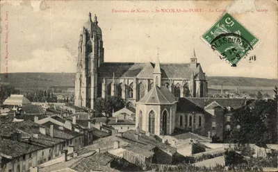 St-NICOLAS-du-PORT — La Cathédrale — Maison des Magasins Roumis, édit. Nancy