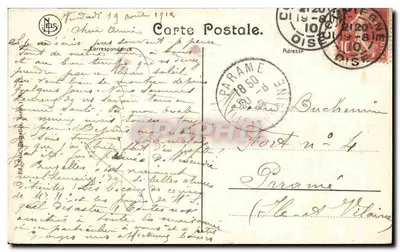 ब्रुसेल्स - राजा के घर - 1910 - एन.ई.एल.एस. — पीछे