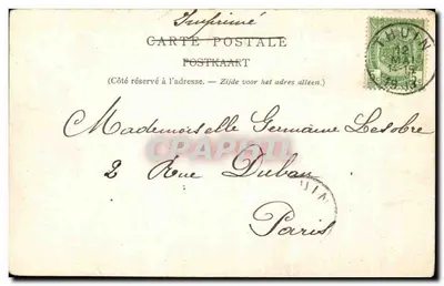 Thuin — Le Spantaule — D.V.P. 574 — Verso