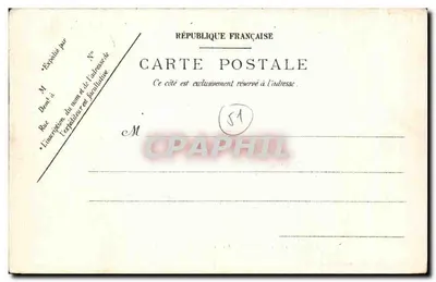 Montmort - I fossati del castello — I dintorni di Épernay — La Champagne Illustrée, n°225 — Verso