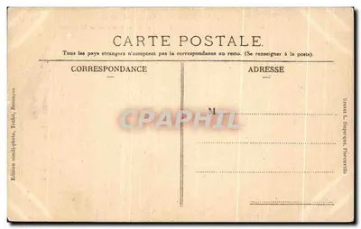 Cassino e Banhos Salinos da Mouillère — Excursão à Franche-Comté — Edição semelhante a fotografia, Teudel, Besançon — Verso