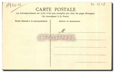 La Porta Saint-Denis — Parigi — disegno a penna, A. Goulon — Verso