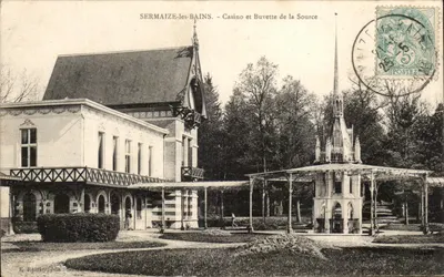 Sermaize-les-Bains — Casino e Buvette da Fonte — E. Rantier, n° 51