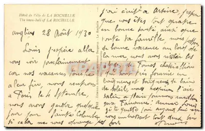 Porta della città di La Rochelle — vista panoramica — Ramuntcho — Verso
