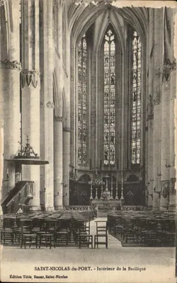 Saint-Nicolas-du-Port — Interior da Basílica — Edição Tible, Saint-Nicolas