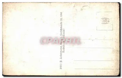 Filzmoos, Post Eben im Pongau, Salzbourg mit Bischofsmütze — editor Schäle, n° 31572 — Verso