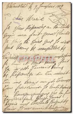 Bad Langenschalbach — część w Kurparku — Verlag Eduard Schätzel — Rewers