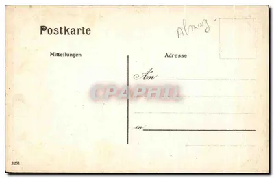 Frankfurt a. M. — Goethehaus — wydawca nieznany, nr serii 3261 — Rewers