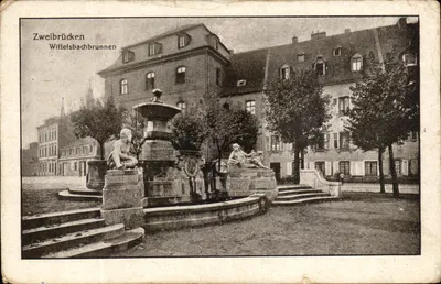 Zweibrücken — Fonte Wittelsbach — Editora de Wilhelm Wiebelt, Kaiserslautern