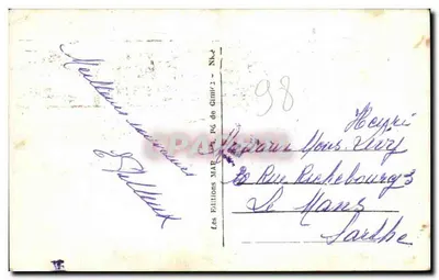 Monte-Carlo. Os Jardins e o Casino — Edições MAR de Gimir, n° 60 — Verso