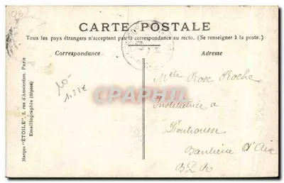 Monaco - Monte-Carlo attraverso gli ulivi — Stella, n°8 — Verso