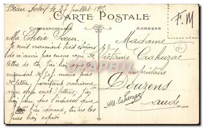 Casino de Sotteville — Sala de Jogos — editor L'O. Schmitt — Verso