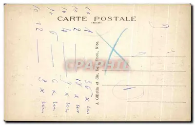 Monte Carlo — Teatr — Kasyno między palmami — J. Gilletta et Cie, Nice, n°705 — Rewers