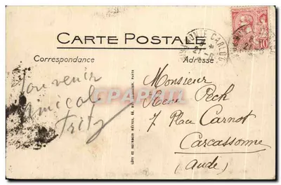Monte-Carlo — O Casino e O Teatro — LL — Verso