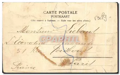 Treignes — Vale do Viroin — H. L. Treignes No. 2 — Verso