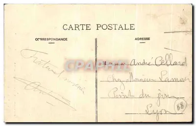 Okręgi GÉRARDMER — Roche Saint-Colomban — Artistic-Edition (Ed. Labolle), Saint-Dié — 6016 — Rewers