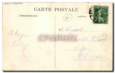 Les Vosges — Okolice Saint-Dié — Roche des Cailloux (Wysokość: 842 metrów) — Wydawnictwo C. L. N° 21 — Rewers