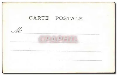 Jovem mulher em maiô e chapéu — sobre rochedos — Carte postale — Verso