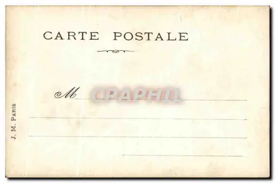 Jovem mulher em maiô pescando com uma rede — J. M. Paris — Verso