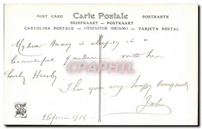 Nu em um jardim — Salão de Inverno 1913 — Paul DU THOIT — ND Phot. — Verso