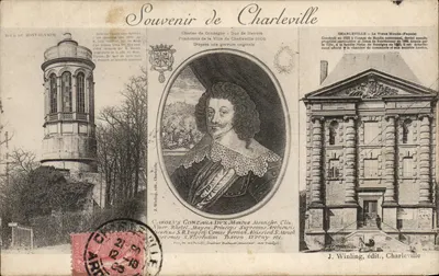 Turm von Mont-Olympé — Charles Gonzague, Herzog von Nevers — Das Alte Mühle — Charleville